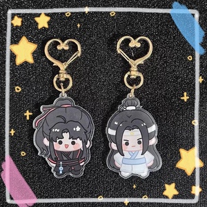 อะคริลิคตัวละคร OEM ODM ชุดอะคริลิคตัวละคร Tgcf ฮัวเฉิง เซี่ยเหลียน หลานหวังจิ เว่ยอู่เซียน ของตกแต่งกระเป๋า Ita น่ารัก สไตล์อนิเมะ G - Product Image 2