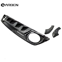 Diffuseur arrière léger en fibre de carbone de style PK, compatible avec Audi RS3 8Y 2021-2024, kit carrosserie, mise à niveau et modification du diffuseur