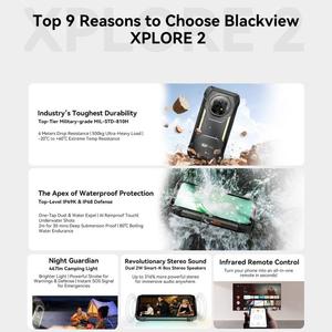 原装5G AI蜂窝Blackview XPLORE 2坚固手机，16gb + 1tb 6.73英寸安卓15手机OTG NFC智能手机 - Product Image 5