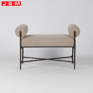 <span class=keywords><strong>Banc</strong></span> long de conception moderne pour personnalisation complète de la maison, avec pieds en métal et assise rembourrée, servant également de <span class=keywords><strong>banc</strong></span>-lit et d'ottoman à <span class=keywords><strong>chaussures</strong></span> - Product Image 1