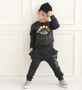 Conjuntos Deportivos Casuales de Lana para Niños, Diseño de Moda, Ropa para Niños a Precio Económico - Product Image 3