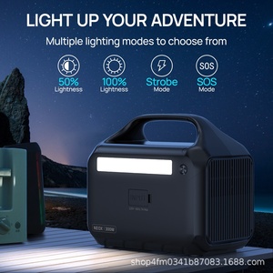 Estación de Energía Portátil con Carga Rápida para Camping, Inversor de Onda Sinusoidal Pura, Panel Solar MPPT y Fuente de Alimentación para Automóvil - Product Image 2