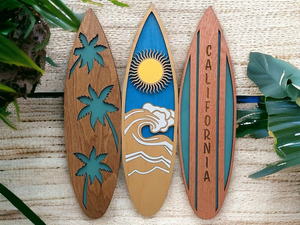 Tablas de Surf Estilo Hawaiano, Decoración de Playa, Tabla de Surf Colgante - Product Image 4