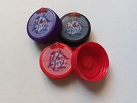Capuchon fileté à col court de 55 mm pour seau d'eau jetable, capuchon en PE de qualité alimentaire, options multicolores pour l'emballage d'eau potable