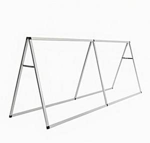 Promosyon ücretsiz profesyonel özel tasarım şekli Pop up Banner açık 2*1m reklam ekranı fuar bir çerçeve afiş - Product Image 3