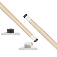 2025 nouvelle queue de billard articulée de style américain 1/2 13mm en bois d'érable pour le billard et le billard américain