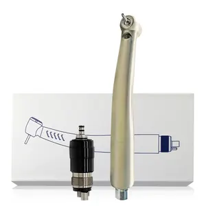 Pemasok terbaik foshan Set alat genggam LED Dental kecepatan tinggi Dental Airotor alat genggam bedah dengan Nsktype 2 / 4 lubang kopling