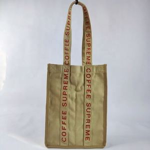 Vente en gros Sac pour vin en coton et toile pour deux bouteilles Sac pour cadeau de vin non tissé Sacs à vin personnalisés avec logo - Product Image 1