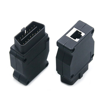 Conector OBD de 16 Pines, Adaptador OBD2 para BMW Enet Ethernet ESYS ICOM, Codificación de Automóviles, Diagnóstico, Convertidor RJ45 a J1962 OBDII