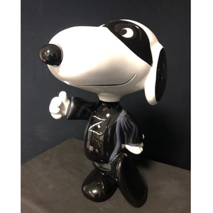 Sculpture de jardin extérieure personnalisée statue d'animal <span class=keywords><strong>Snoopy</strong></span> en fibre de verre grandeur nature - Product Image 3