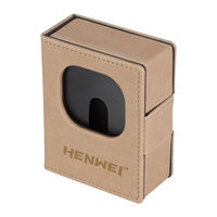 Boîte de rangement en cuir personnalisable pour jeux de société, cartes de visite et cartes sportives – Vente en gros directe usine