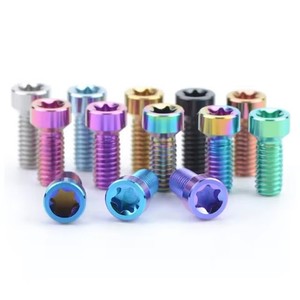 Vis à tête hexagonale en titane de grade 5 TITANFIX, vis en titane colorées, norme DIN pour la fixation de machines, Chine - Product Image 3