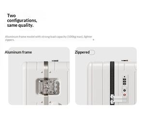 Valigia Spinner DTA 20 Pollici in Policarbonato Rigido con Manico Allungabile Unisex Telaio in Alluminio Rimovibile Lavabile Serratura TSA per Imbarco - Product Image 6