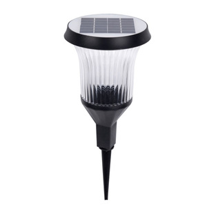 Lampe solaire LED pour pelouse, extérieure, étanche, pour chemin de jardin, avec panneau solaire, pour la décoration de la cour et du patio - Product Image 4