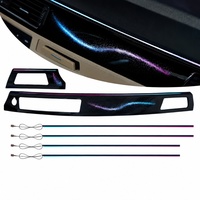 Kit d'éclairage d'ambiance intérieur de voiture en fibre optique RGB 64 couleurs pour BMW Série 3 M3 E92 E93 2007-2013 Symphony