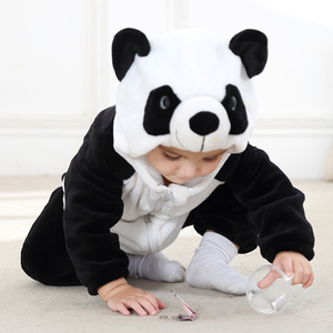 MICHLEY Monobloc <span class=keywords><strong>Panda</strong></span> De Bande Dessinée Bébé Costume de Poulet - Product Image 3