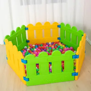 Piscine de boules en dentelle pour enfants, clôture d'intérieur en plastique, jouets pour enfants en âge préscolaire