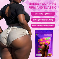 Meilleur thé naturel à base de MACA Plus pour les fesses, complément alimentaire à base de plantes pour femmes, puissance magique pour améliorer la taille des hanches et des fesses, thé pour des hanches et des fesses plus volumineuses