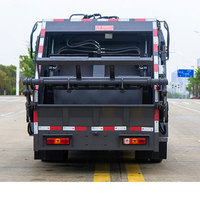 Camion à ordures électrique compacteur Foton 4x2 de 5,8 mètres cubes, directement de l'usine, petit compacteur de déchets électrique pour le nettoyage des parcs
