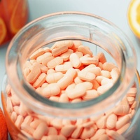 Fabricant de vitamines de haute qualité suppléments vitaminiques acide ascorbique vitamine c avec comprimés de zinc
