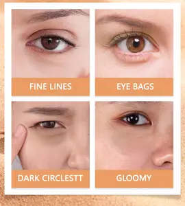 Personalize sacos de olho instantâneos 60 segundos, remoção de rótulo privado, reparação, olheiras escuras, creme antirrugas, creme para os olhos