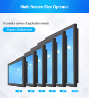 Industrielle affichage de cadre ouvert 10.1 12 15 17 19 21.5 Pouces Capacitif Écran Tactile Moniteur Lcd Industriel Moniteur