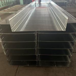 Plateaux à câbles solides en acier galvanisé, acier inoxydable et alliage d'aluminium, résistants au feu, galvanisés à chaud, à livraison rapide pour l'industrie - Product Image 3