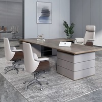 Chaise de conférence Chaise de bureau en cuir Chaise de bureau pivotante chaise de direction ergonomique mobilier de bureau de luxe