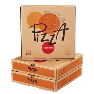 10 12 16 inch Wholesale Factory Custom color printed corrugated carton packing pizza box