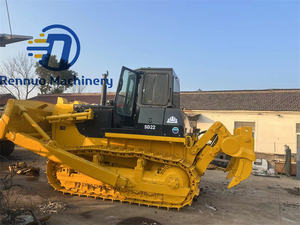 Bulldozer usado de alta eficacia Shantui SD22 SD32, precio barato, excavadoras de orugas de segunda mano SD32 - Product Image 3