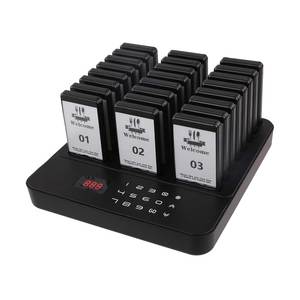 مطعم لاسلكي جديد أنيق أنيق عميل صفارة زر كتم صوت للضيوف للفندق متجر الوجبات السريعة بار مقهى - Product Image 4