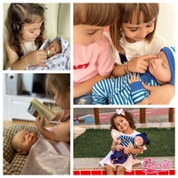 Babeside Vente en gros Poupées réalistes peintes en 3D en silicone complet, nouveau-nés, enfants, poupées reborn en vinyle complet, jouet doux