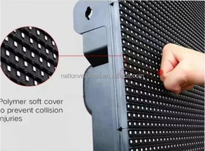 Affichage publicitaire LED extérieur haute définition <span class=keywords><strong>couleur</strong></span> P10 IP65 pour les terrains de basket-ball, publicité périmétrique des stades - Product Image 4