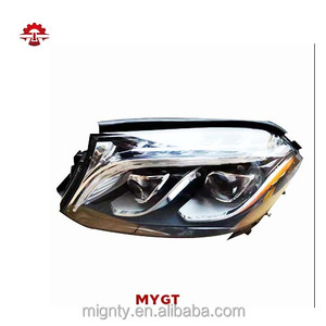 Mygt tiêu chuẩn Châu Âu Led xe đèn pha lắp ráp <span class=keywords><strong>Halogen</strong></span> Xenon cho merc-eds-b-enz <span class=keywords><strong>GLS</strong></span> 16-19 mô hình mới 24V mô hình không. - Product Image 1