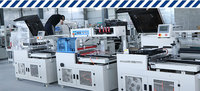 Machine d'emballage sous film rétractable entièrement automatique, machine de scellage thermique, machine commerciale pour film POF, machine de rétraction thermique
