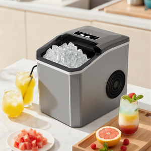 Máquina <span class=keywords><strong>de</strong></span> <span class=keywords><strong>Hielo</strong></span> Portátil XL16M para el Hogar, Produce 9 Cubos <span class=keywords><strong>de</strong></span> <span class=keywords><strong>Hielo</strong></span> <span class=keywords><strong>en</strong></span> <span class=keywords><strong>8</strong></span> <span class=keywords><strong>Minutos</strong></span> - Product Image 3