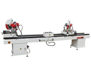 เครื่องเลื่อยองศาอัตโนมัติสองหัวสำหรับงานอลูมิเนียม มอเตอร์ 2.2 กิโลวัตต์ ใช้งานง่าย เครื่องทำหน้าต่าง - Product Image 1