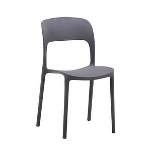 Plastic <b>Chair</b> 8077 All Plastic <b>Stackable</b> <b>Dining</b> <b>Chair</b> Nordic Style Home Office Use Yellow Color Adult Size - Product Image 5