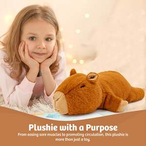 Капибара плюшевая мягкая игрушка для микроволновки с подогревом - Product Image 2