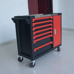 OEM Heavy Duty Workbench Storage <b>Tool</b> Cabinet Auto Repair <b>Rolling</b> Chest Garage Cart 7 Drawers Keyed Lock 300kg 3-Year TSCSP1107M - Product Image 2