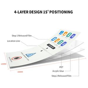 Plóter de corte <span class=keywords><strong>para</strong></span> máquina cortadora, película de curado UV, Protector de pantalla, hoja de 180x120x0,17mm - Product Image 3