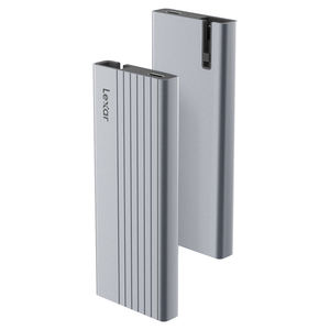 Lexar E10 M.2 NVMe/SATAデュアルプロトコルポータブルハードドライブエンクロージャーType-C 3.2インターフェース磁気吸収ワイヤ付き - Product Image 1
