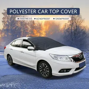 Wholesale All Weather Universal Polyester Snowproof Windshield Cover Car Protector