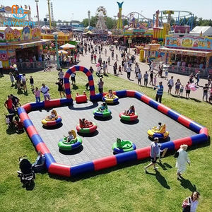 Piste de <span class=keywords><strong>voitures</strong></span> tamponneuses gonflables en PVC Novamory pour enfants et adultes, aire de jeux pour <span class=keywords><strong>voitures</strong></span> jouets souples pour les <span class=keywords><strong>occasions</strong></span> publiques, vente en gros pour centres commerciaux - Product Image 1