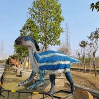 Dinosaure animatronique Allosaurus en métal haute fidélité avec mouvements réalistes pour une utilisation en intérieur/extérieur, aéroports, écoles, zoos, zones de safari