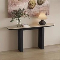 Console d'entrée moderne en bois pour salon, meuble d'appoint mural pour appartement