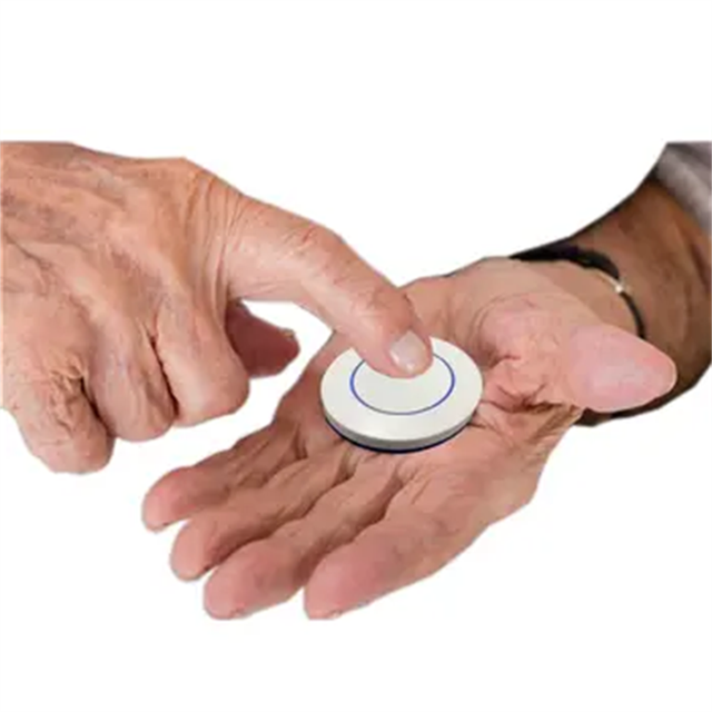 Safety Management SOS Button Notification Connect with Phone Programmable Beacon