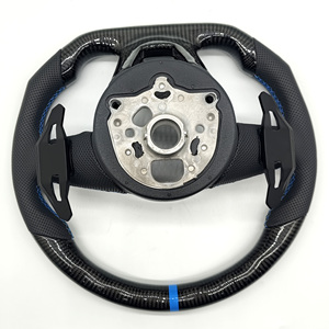 Volante Deportivo <span class=keywords><strong>de</strong></span> Fibra <span class=keywords><strong>de</strong></span> Carbono para Audi A3 A4 A5 A6 A7 A8 Q3 Q5 Q7 Q8 TT R8 RS3 RS4 S3 S4 S5 S6 S7, Personalizado <span class=keywords><strong>de</strong></span> Fábrica, Gran Venta - Product Image 5