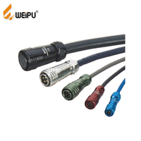 Connecteur de câble WEIPU 3A AC/DC 2/3/4/6/8 broches IP67 mâle femelle, prises électriques et prises industrielles