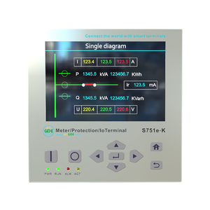 S751e-K 3.5 inch LCD hiển thị thông minh đa chức năng AC năng lượng <span class=keywords><strong>Meter</strong></span> <span class=keywords><strong>Power</strong></span> <span class=keywords><strong>Meter</strong></span> RS485 có thể - Product Image 2